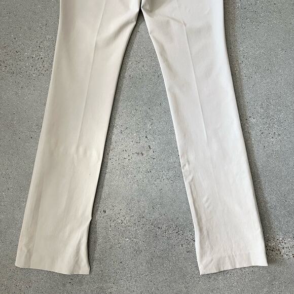 Helmut Lang Rider Legging Pant w/ Slit in Oatmeal - Picture 6 of 11